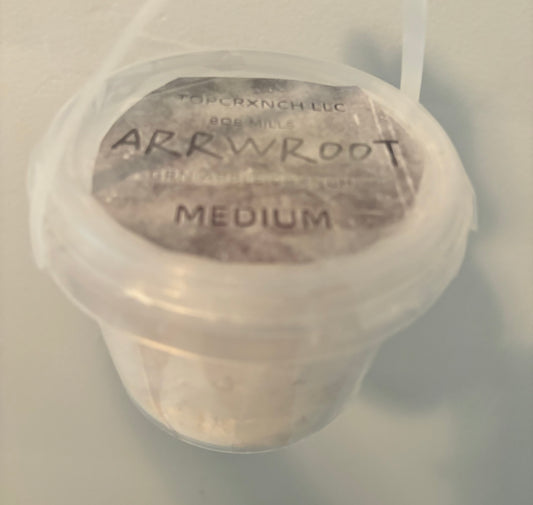 MEDIUM ARROWROOT GREEN APPLE CRUNCH BOWL